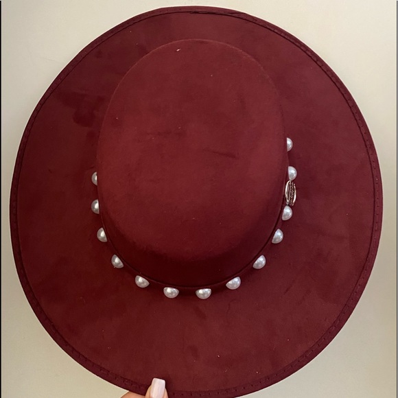 Maria Bonita cordobés Suede Wide Brim Hat